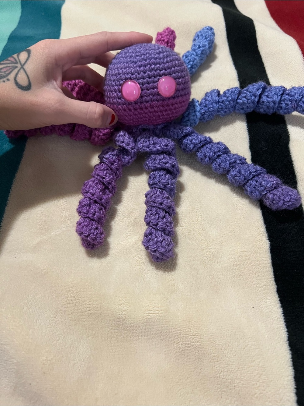 Crocheted Ombré Octopus 🐙